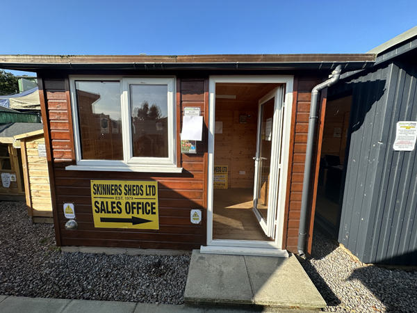 X Traditional Garden Room Ex Display Skinners Sheds