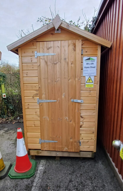 4ft x 6ft Apex Shed (Ex Display)