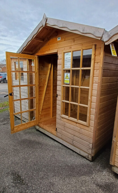 6ft x 6ft Budget Georgian Summerhouse (Ex Display) - Image 2