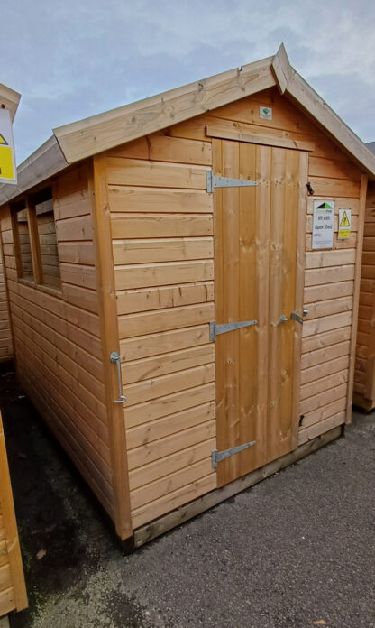 6ft x 8ft Apex Shed (Ex Display)