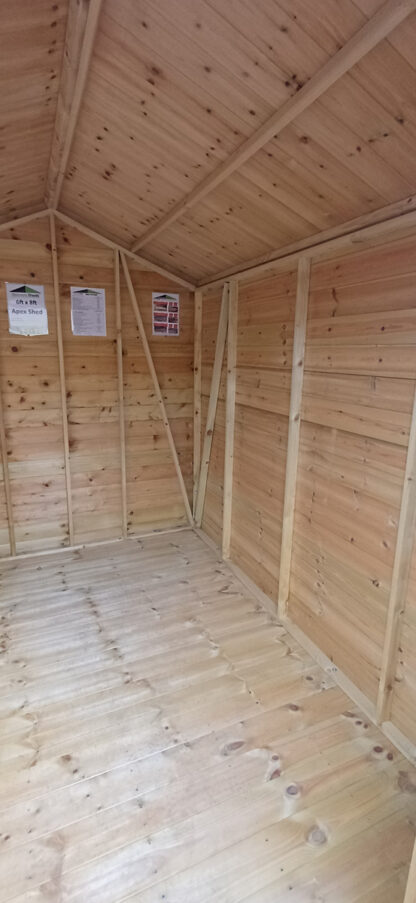 6ft x 8ft Apex Shed (Ex Display) - Image 4