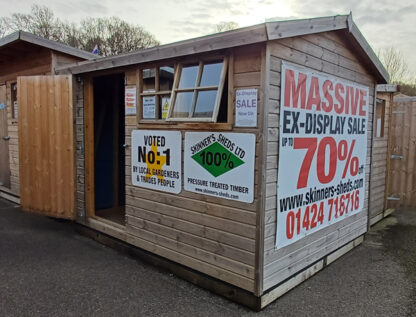 8ft x 10ft Apex Workshop (Ex Display) - Image 2