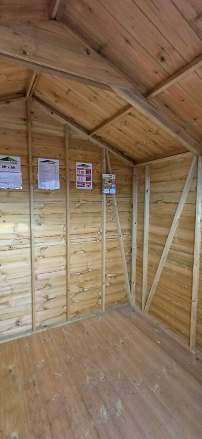 8ft x 6ft Shed/Summerhouse (Ex Display) - Image 3