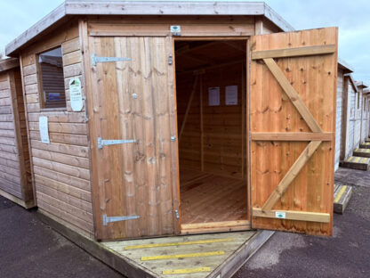 8 x 8 Corner Pent Shed (Ex Display) - Image 4