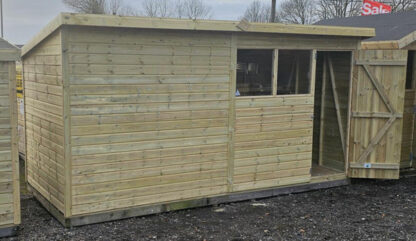 14 x 6 Pent Shed (Factory Seconds) - Image 3