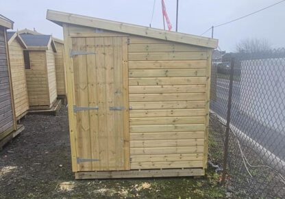 7 x 6 Reverse Pent Shed (Factory Seconds) - Image 2